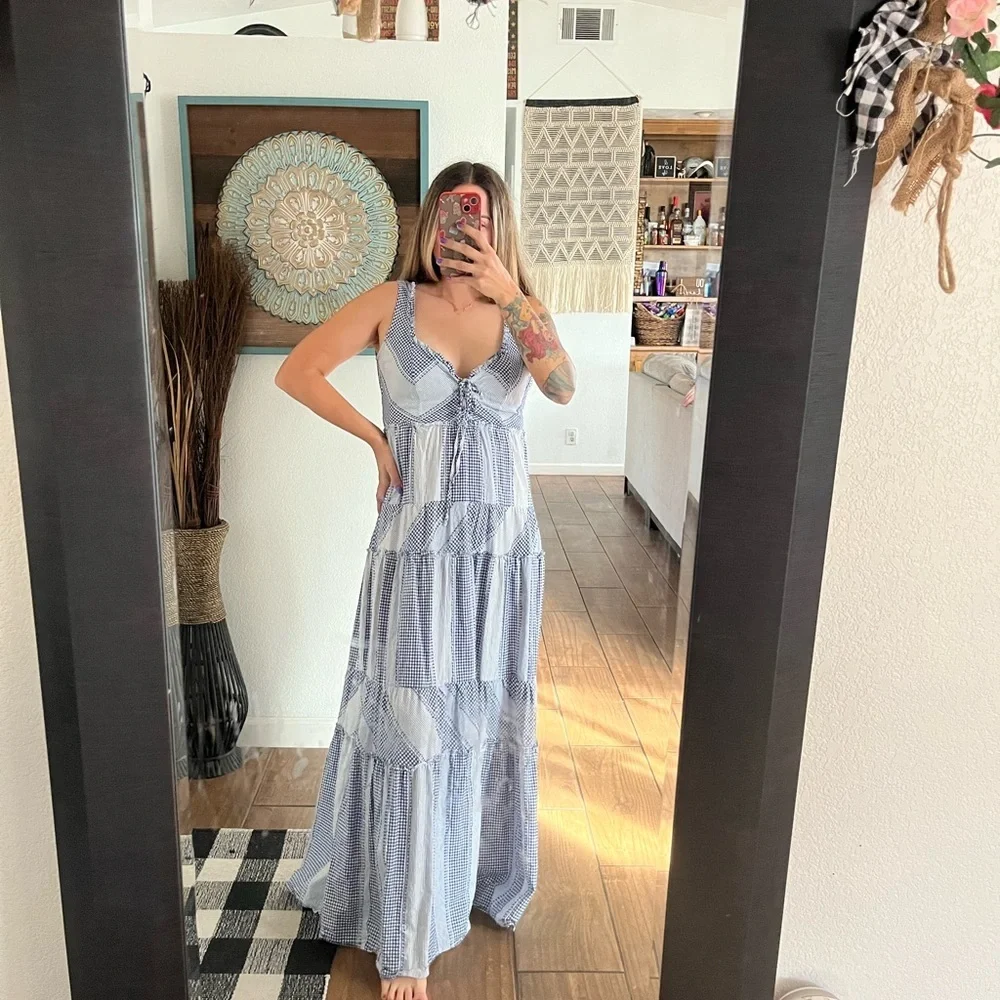 Betsey Johnson Western Cowgirl Tiered Dress - Picture 2 of 6